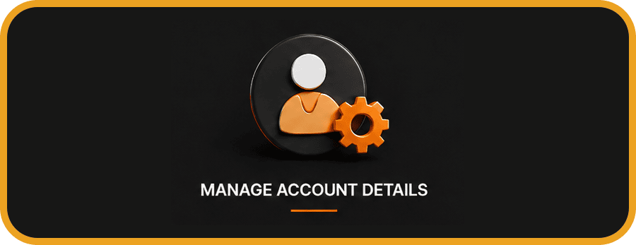 Manage Account Details